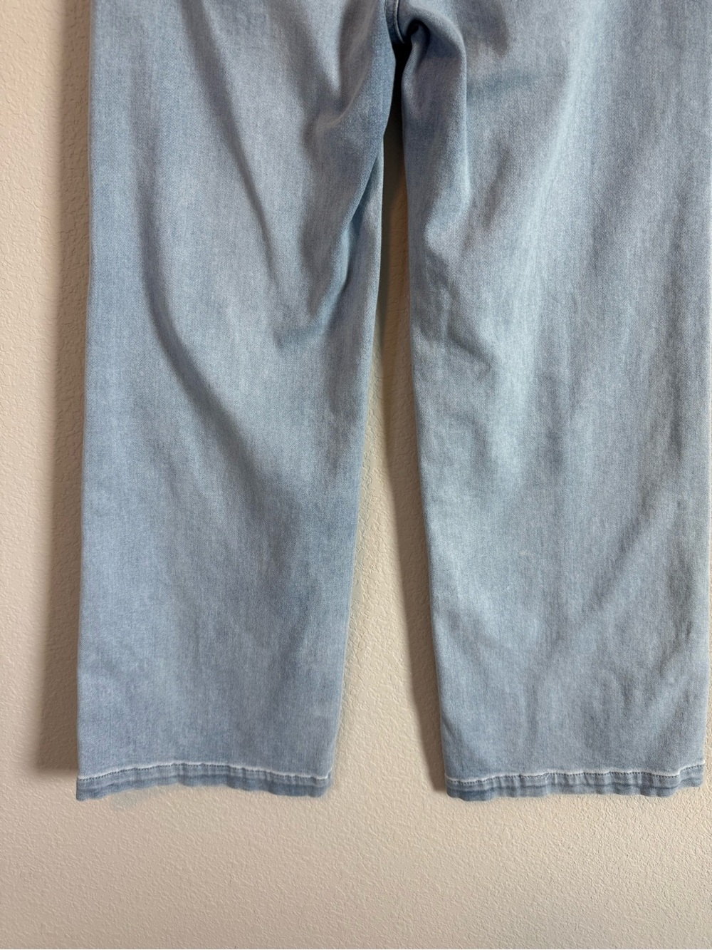 Paige Denim Brooklyn Light Wash Wide Leg Mid Rise Makenna Wash Jeans Size 28 - Picture 6 of 11